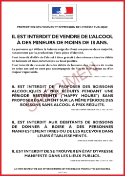 Spécimen du PDF : Ivresse & protection mineurs