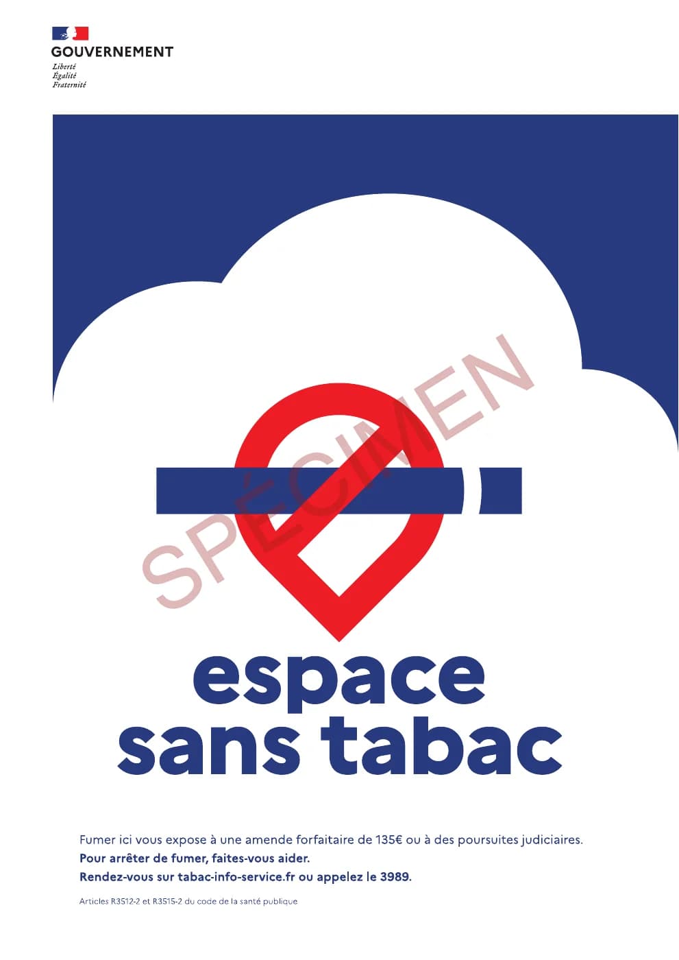 Aperçu réel du PDF : Interdiction de fumer